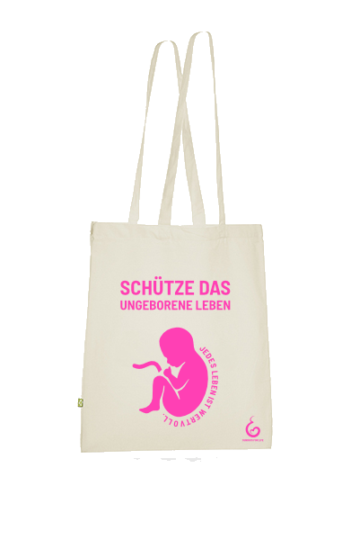 Vorschau der Tasche „Schütze das ungeborene Leben“